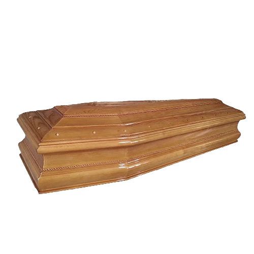 Prestigious Solid Wood Coffins Elegant Caskets high quality